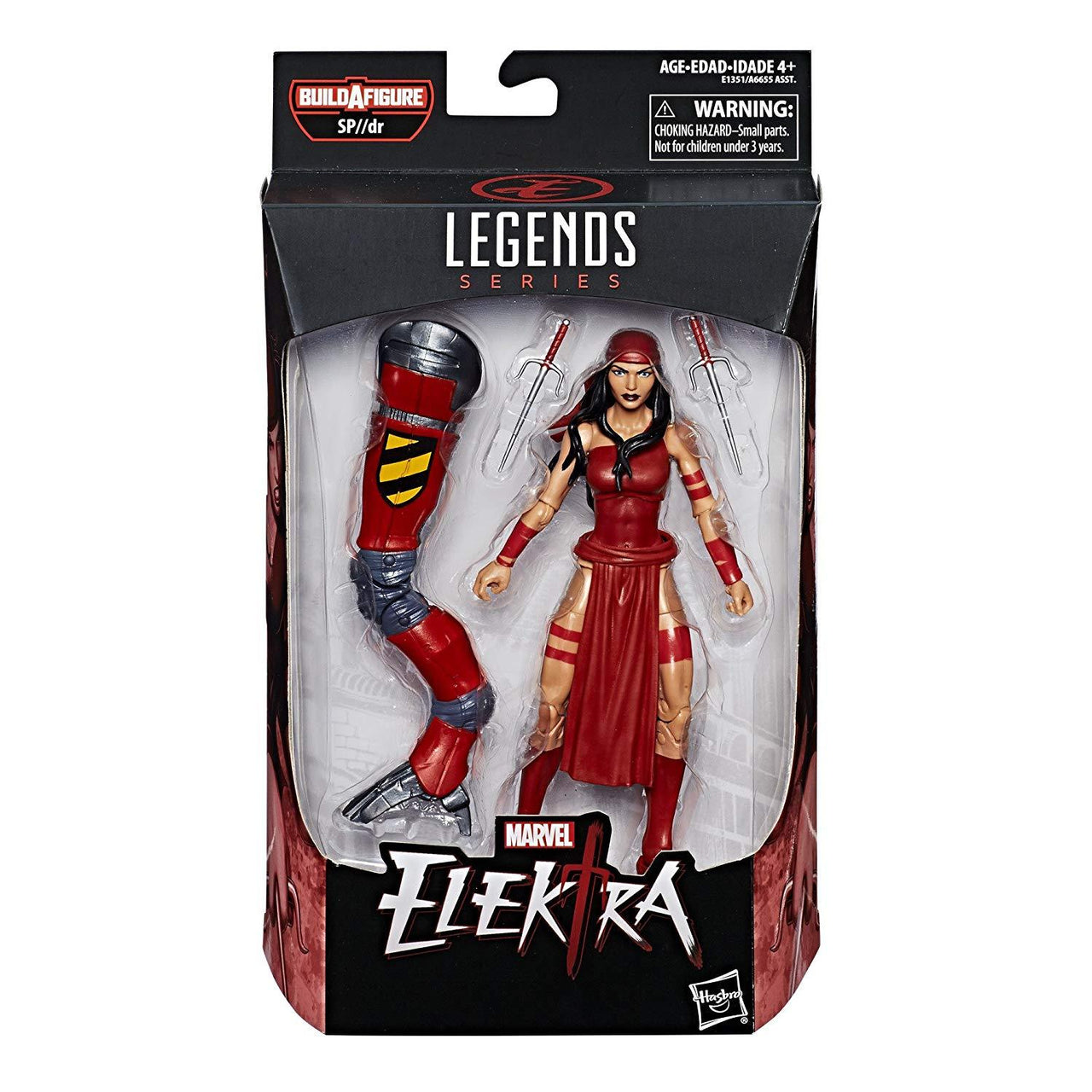 Spider-Man Legends Series 6-inch Elektra (SP//DR BAF) - Nerd Arena