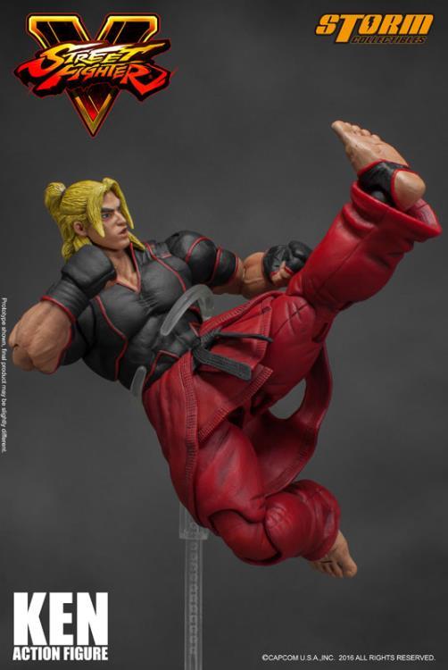 Street Fighter V Ken 1/12 Scale Figure - Nerd Arena