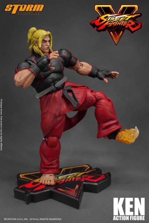 Street Fighter V Ken 1/12 Scale Figure - Nerd Arena