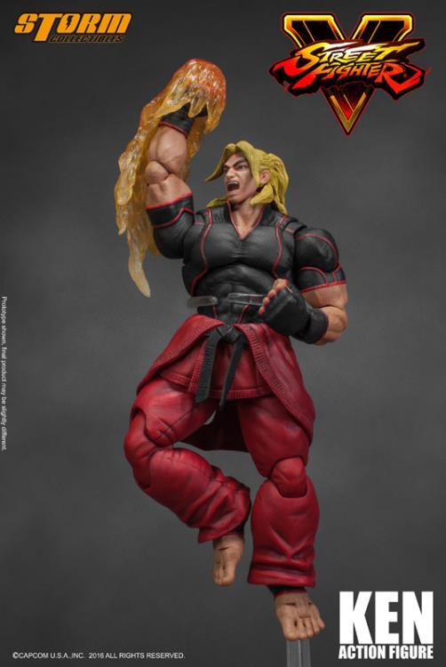 Street Fighter V Ken 1/12 Scale Figure - Nerd Arena