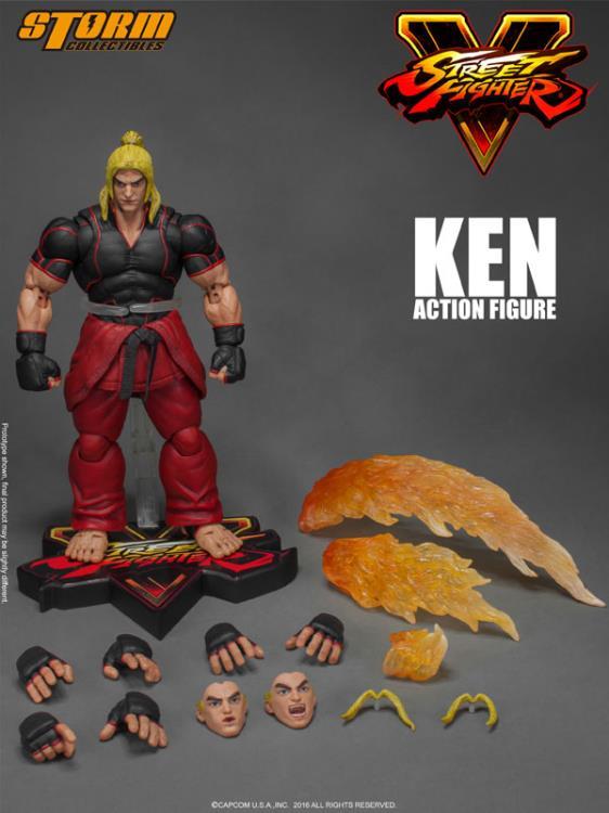 Street Fighter V Ken 1/12 Scale Figure - Nerd Arena