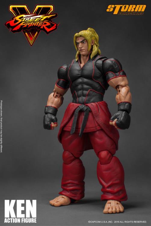 Street Fighter V Ken 1/12 Scale Figure - Nerd Arena