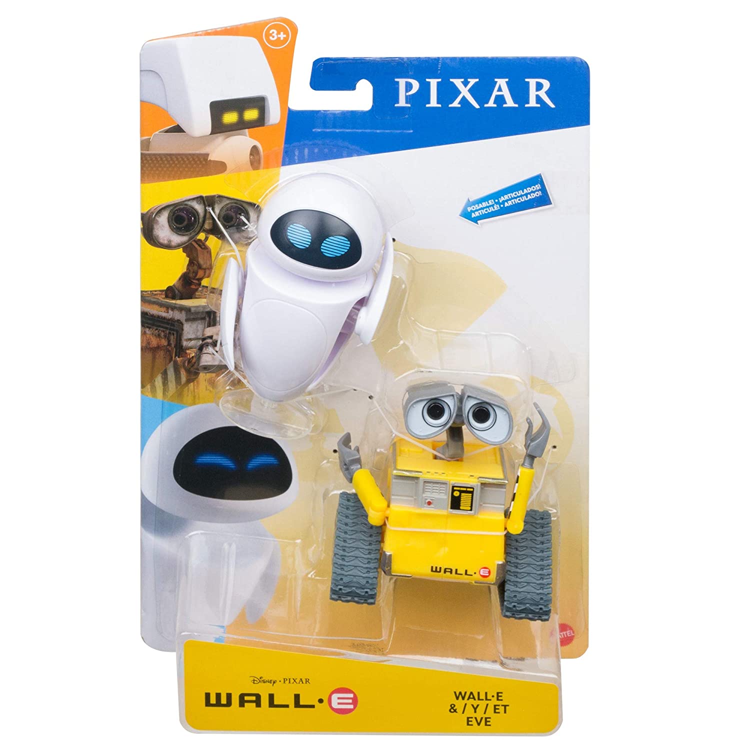 Disney Pixar Wall-E & Eva Action Figure set