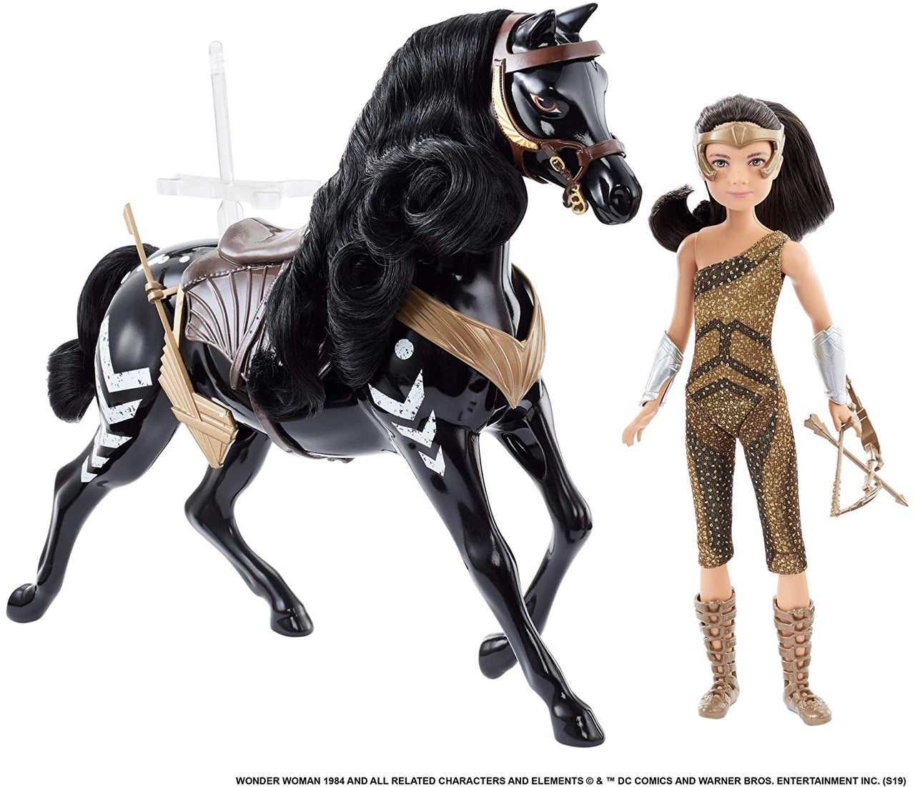 Mattel Wonder Woman 84 Young Diana Doll & Horse Action Figure