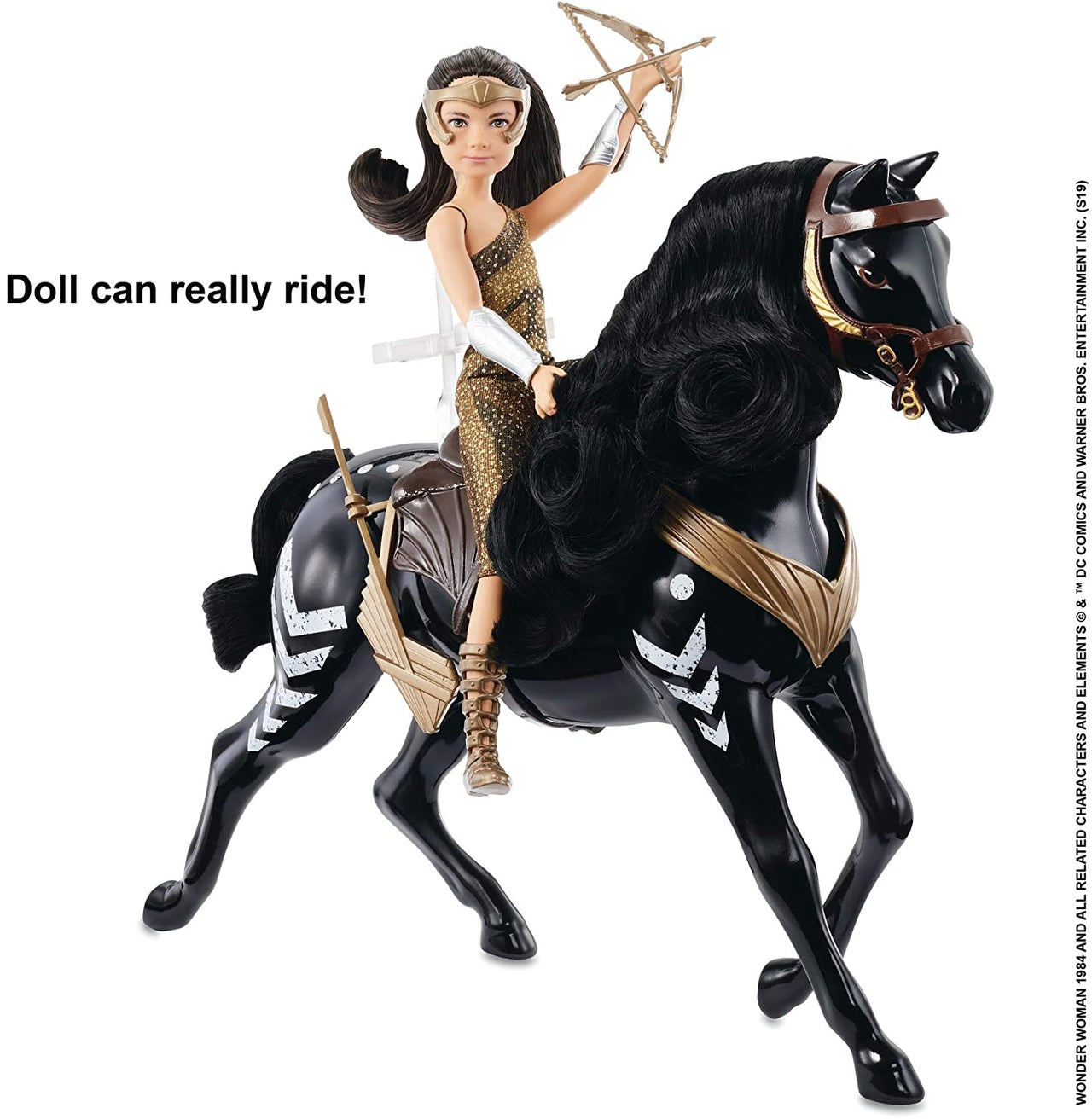Mattel Wonder Woman 84 Young Diana Doll & Horse Action Figure