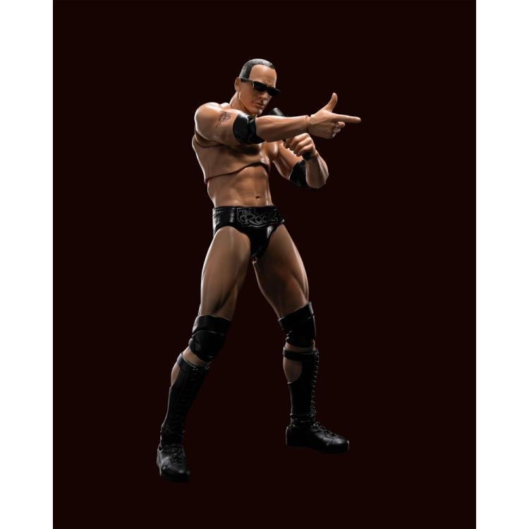 WWE THE ROCK フィギュア Bandai S.H. Figuarts WWE S.H.Figuarts The Rock AF