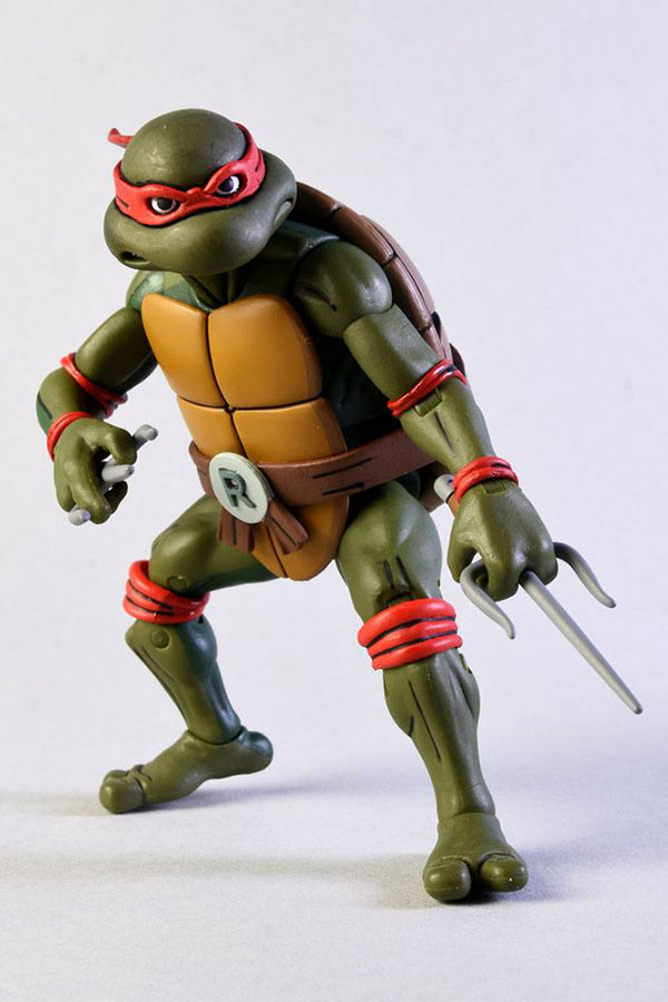 NECA Teenage Mutant Hero Ninja Turtles Raphael VS Foot Soldier 2 Pack